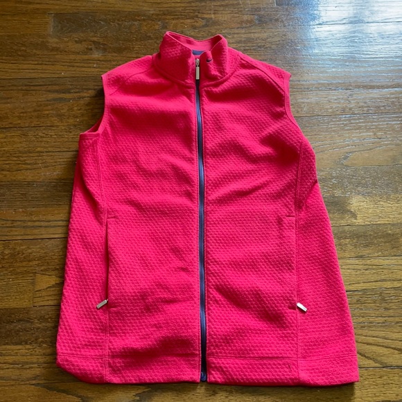 Nike Jackets & Blazers - Nike Golf Hot Pink Fleece Vest